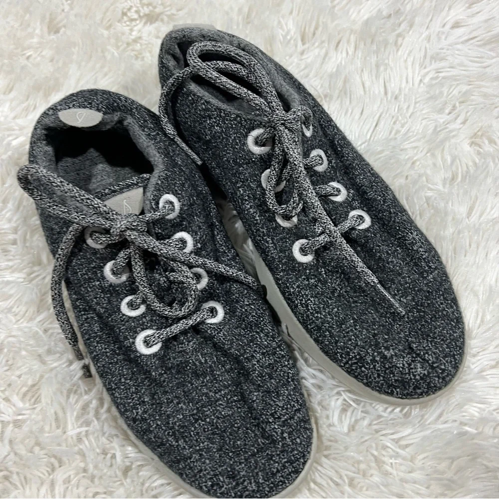 Allbirds Women's Wool Runners Tuke Jo Dark Gray Size 7